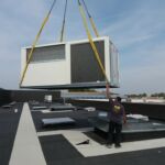 dépose caisson climatisation supermarché leclerc lunel 34 dépose caisson climatisation supermarché leclerc lunel 34